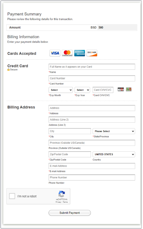 SmartPay PlugnPay screen with Pay button